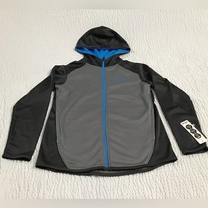 New Spalding Performance Hooded Zip Up Jacket
